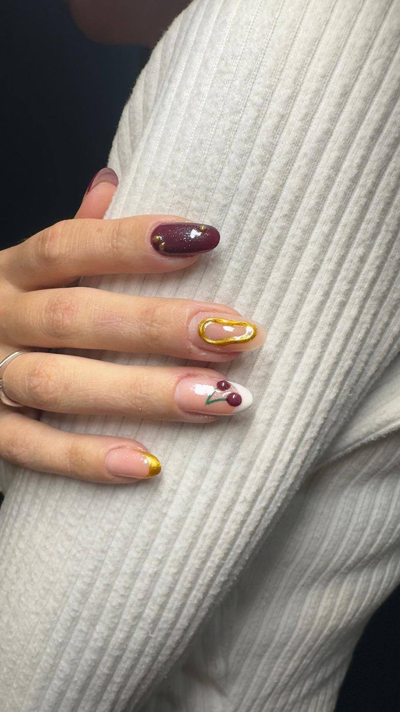Nail art çalışması 3