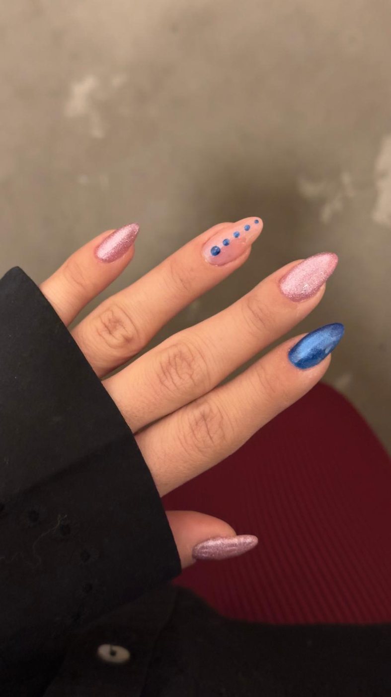 Nail art çalışması 9